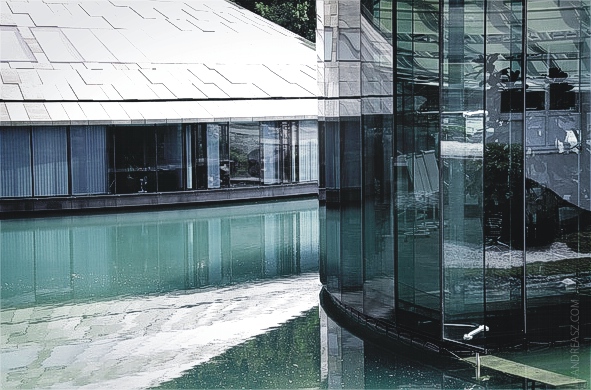 Architecture Glas Building Red Bull Headquarter Fuschl